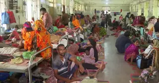 রাজশাহীতে শিশুরোগের প্রাদুর্ভাব; শয্যা সংকটে সংকটে বিপর্যয়